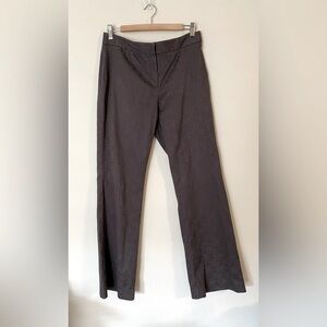 Brown Flare Leg Stretch Pants​​​​​​​
